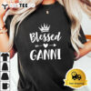 Ganni Tshirts For Women Grandma Mothers Day Blessed Ganni T shirt Unisex Vintage T Shirt Trending 3