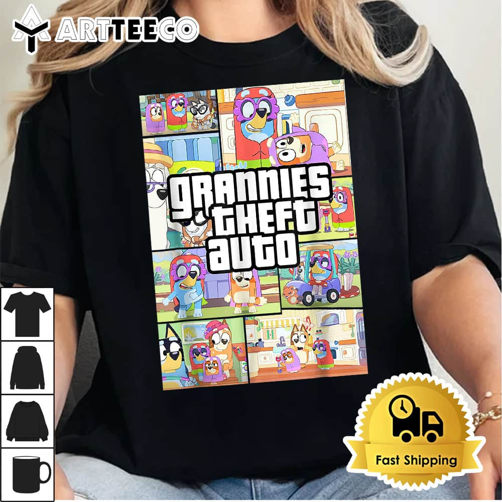 Grannies Theft Auto T shirt1