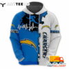 Los Angeles Chargers Heartbeat Graphic 3D Shirt Unique gifts For Fans All Over Print