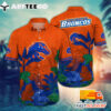 NCAA Boise State Broncos Hawaiian Shirt Tree Tropical Gift For Fans Football Lover