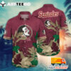 NCAA Florida State Seminoles Hawaiian Shirt Tropical Tree Gift For Fans Football Lover