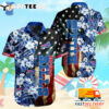 NFL Buffalo Bills Hawaiian Shirt Style Tropical Flower America Flag Gift For Fans Football Lover