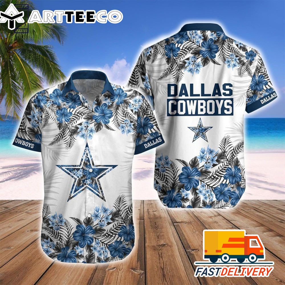 NFL Dallas Cowboys Hawaiian Shirt Style Classic Gift For Fans Football Lover