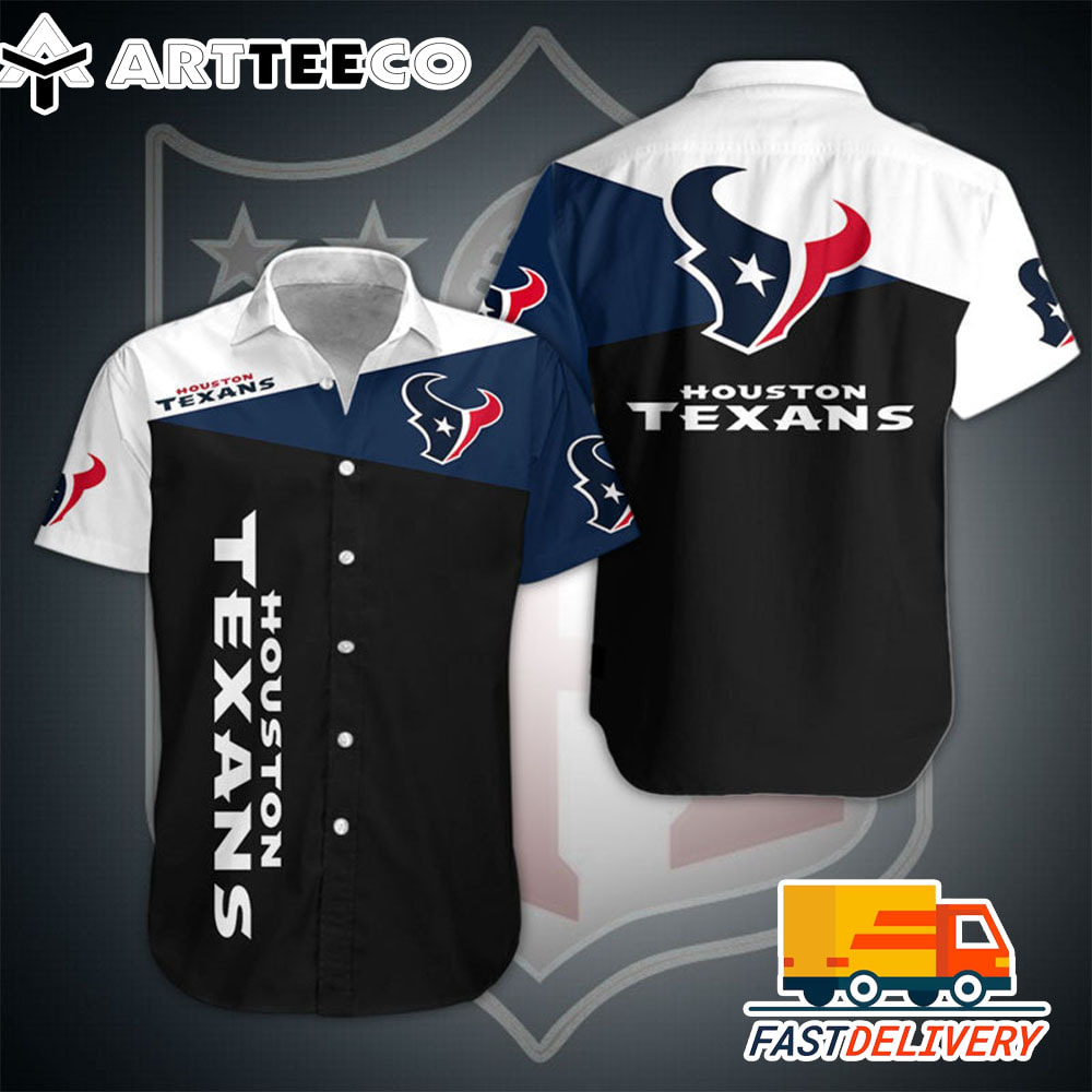 NFL Houston Texans Hawaiian Shirt Gift For Fans Football Lover