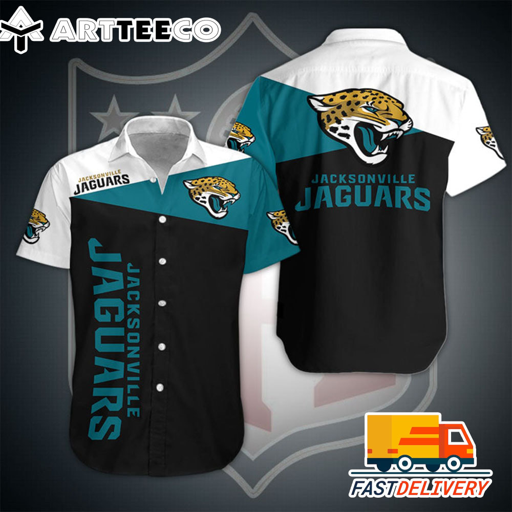 NFL Jacksonville Jaguars Hawaiian Shirt Gift For Fans Football Lover