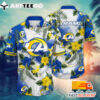 NFL Los Angeles Rams Hawaiian Shirt Cool Day Gift For Fans Football Lover