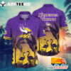 NFL Minnesota Vikings Hawaiian Shirt Flamingo Gift For Fans Football Lover