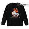 NFL The Bluey Characters Driving Car Cincinnati Bengals Shirt Gift For Football Fans 2