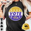 NFL Vote Baltimore Ravens Football Shirt Retro Tee Trending3