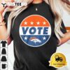 NFL Vote Denver Broncos Football Shirt Retro Tee Trending3