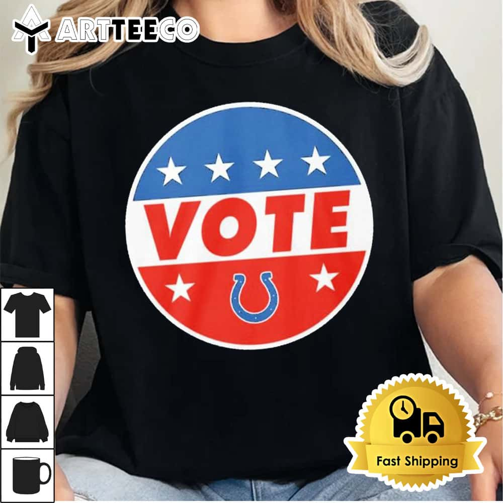 NFL Vote Indianapolis Colts Football Shirt Retro Tee Trending1