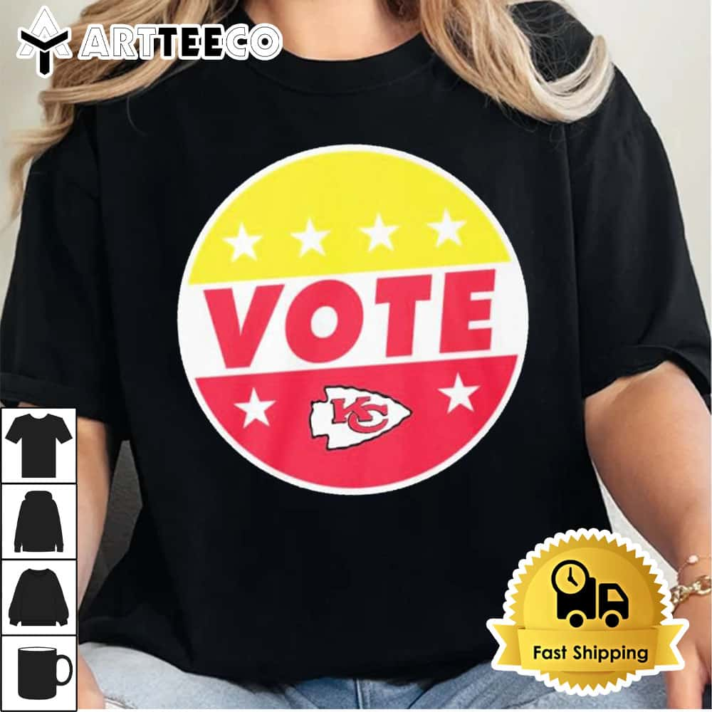 NFL Vote Kansas City Chiefs Football Shirt Retro Tee Trending1