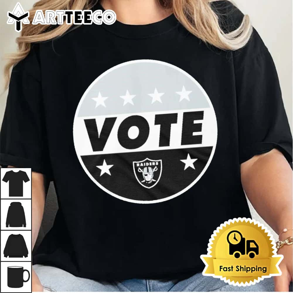 NFL Vote Las Vegas Raiders Football Shirt Retro Tee Trending1