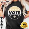 NFL Vote New Orleans Saints Football Shirt Retro Tee Trending3