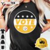 NFL Vote Pittsburgh Steelers Football Shirt Retro Tee Trending3