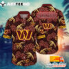 NFL Washington Commanders Hawaiian Shirt Style4 Gift For Fans Football Lover