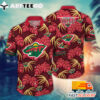 NHL Minnesota Wild Hawaiian Shirt Leaf Gift For Fans Football Lover