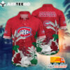 NHL Montreal Canadiens Hawaiian Shirt Tropical Tree Gift For Fans Football Lover