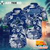 NHL Vancouver Canucks Hawaiian Shirt Tropical Flower Gift For Fans Football Lover