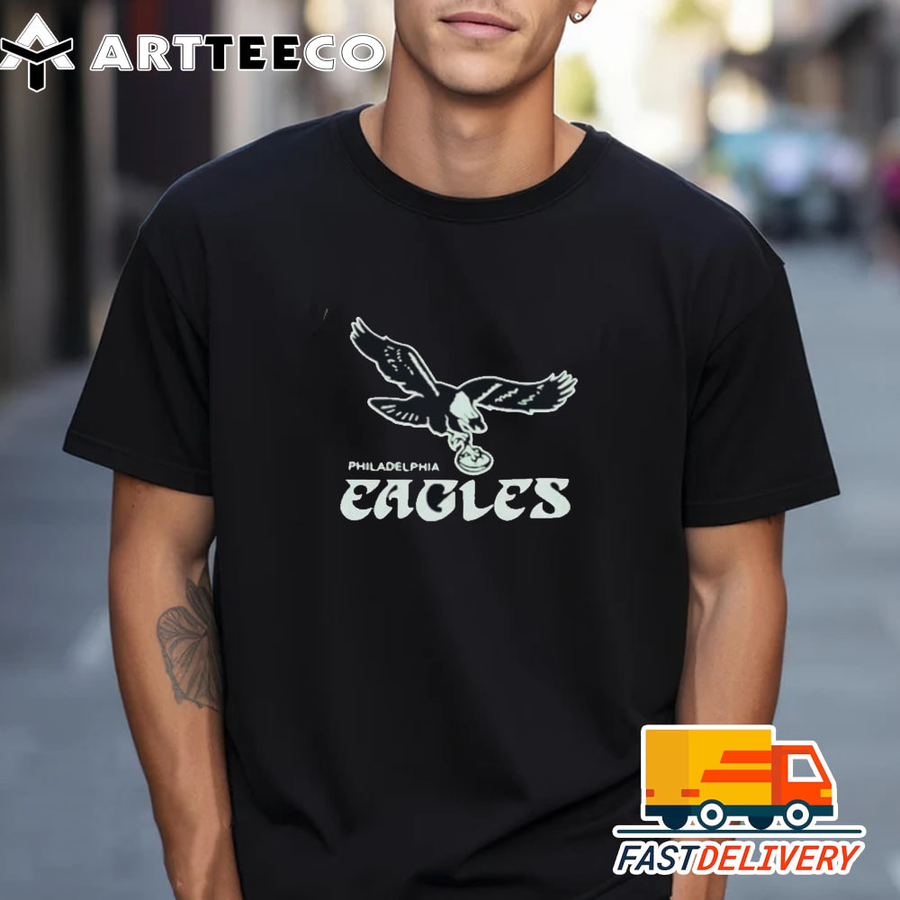 Philadelphia Eagles Alt Logo '73 T shirt 1