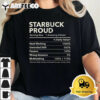 Starbuck Washington Proud Nutrition Facts T shirt Unisex Vintage T Shirt Trending 2