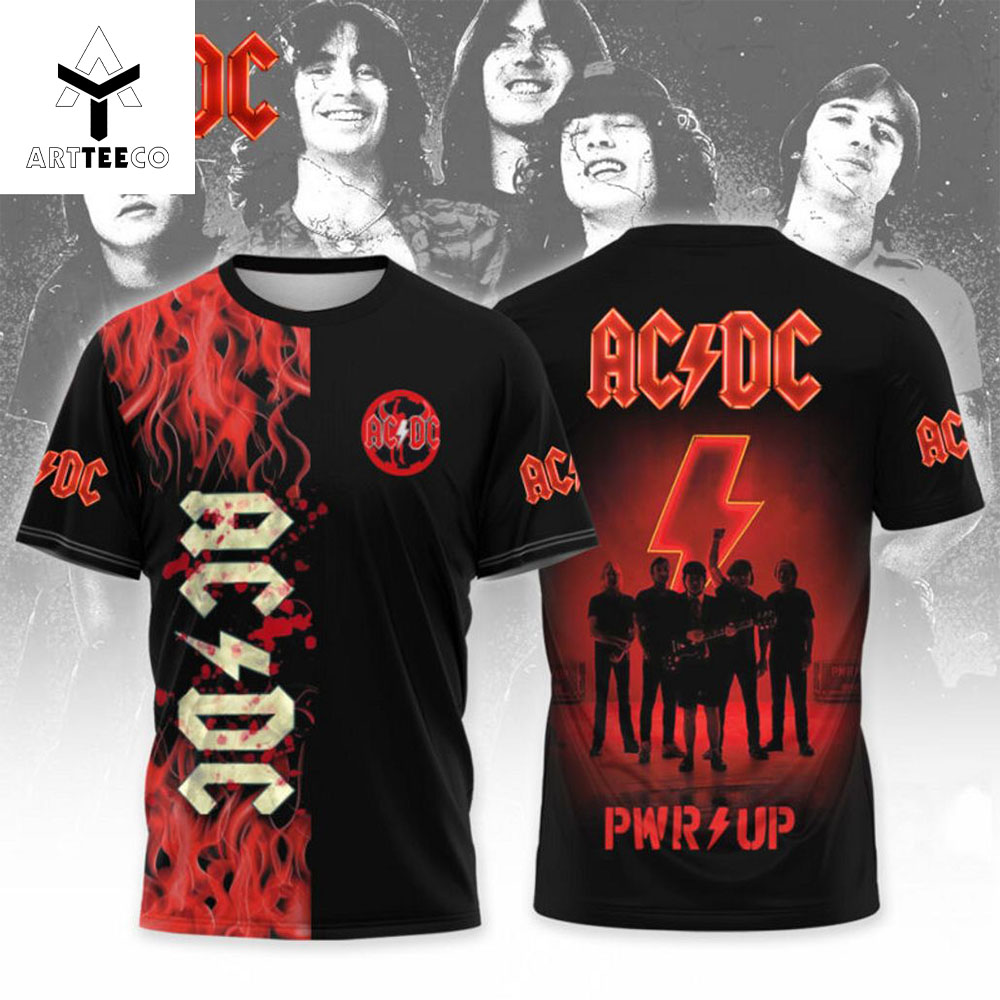 The Ac Dc Family Pwr Up Special Design 3d T shirt