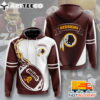 Washington Redskins Style Flame Ball 3D Shirt Unique gifts For Fans All Over Print