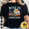 Wtf Is A Kilometer Eagle Badge American Signature Burger T shirt Unisex Vintage T Shirt Trending 2