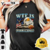 Wtf Is A Kilometer Eagle Badge American Signature Burger T shirt Unisex Vintage T Shirt Trending 3