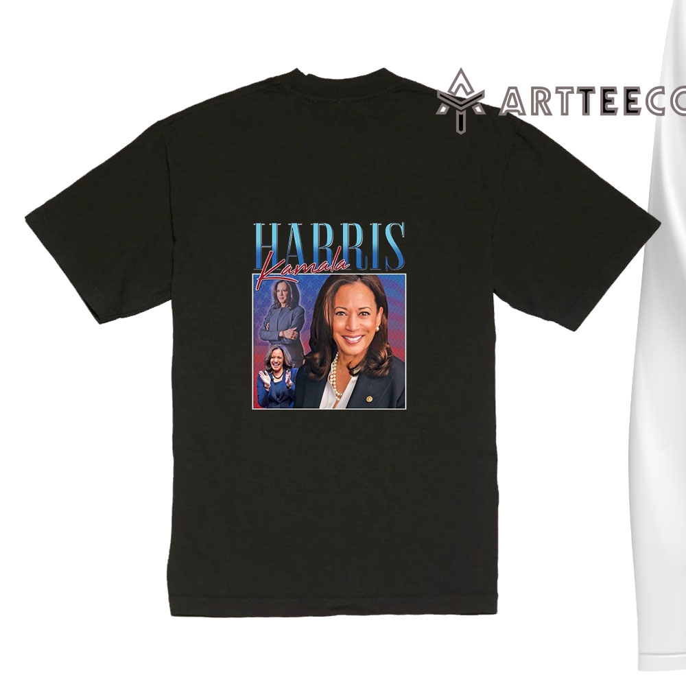 Kamala Harris HomageT Shirt Vintate Retro Trending Tee 1