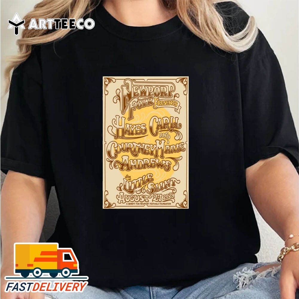 NEW Newport Folk Fest August 27 2024 A Bennfit For Newport Festival Foundation Vintage T Shirt Treding