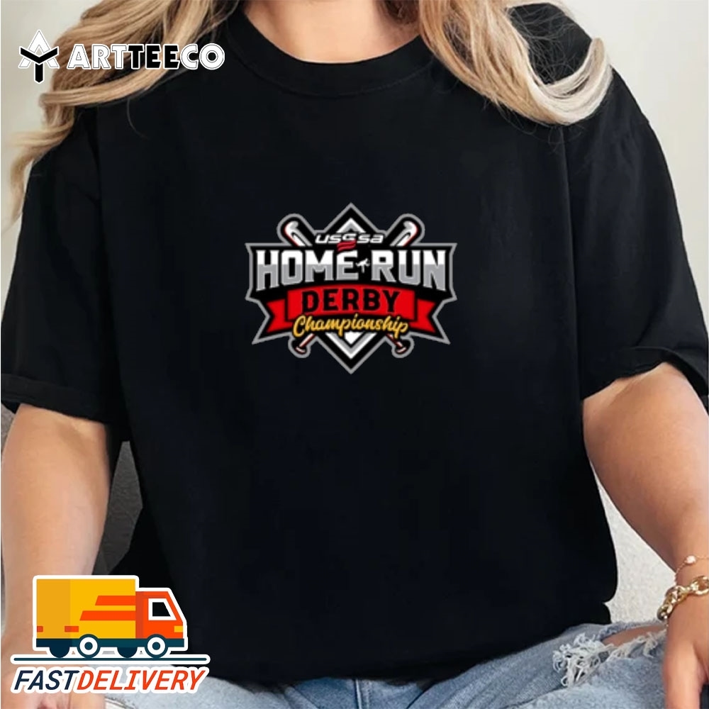 NEW USSSA 7th Annual Homerun Derby Classic Slugger Trophy Sep 21 22 2024 Vintage T Shirt Treding