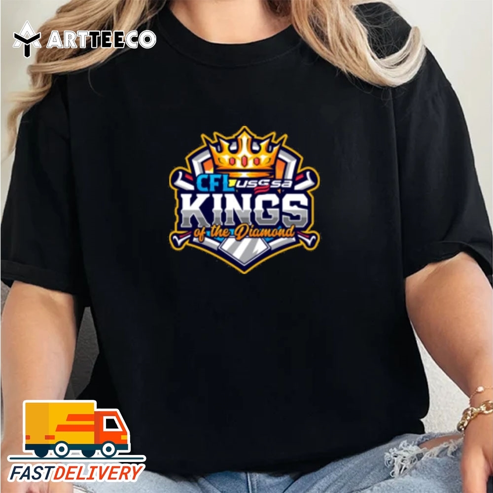 NEW USSSA CFL USSSA King of the Diamond NIT Sep 14 15 2024 Vintage T Shirt Treding