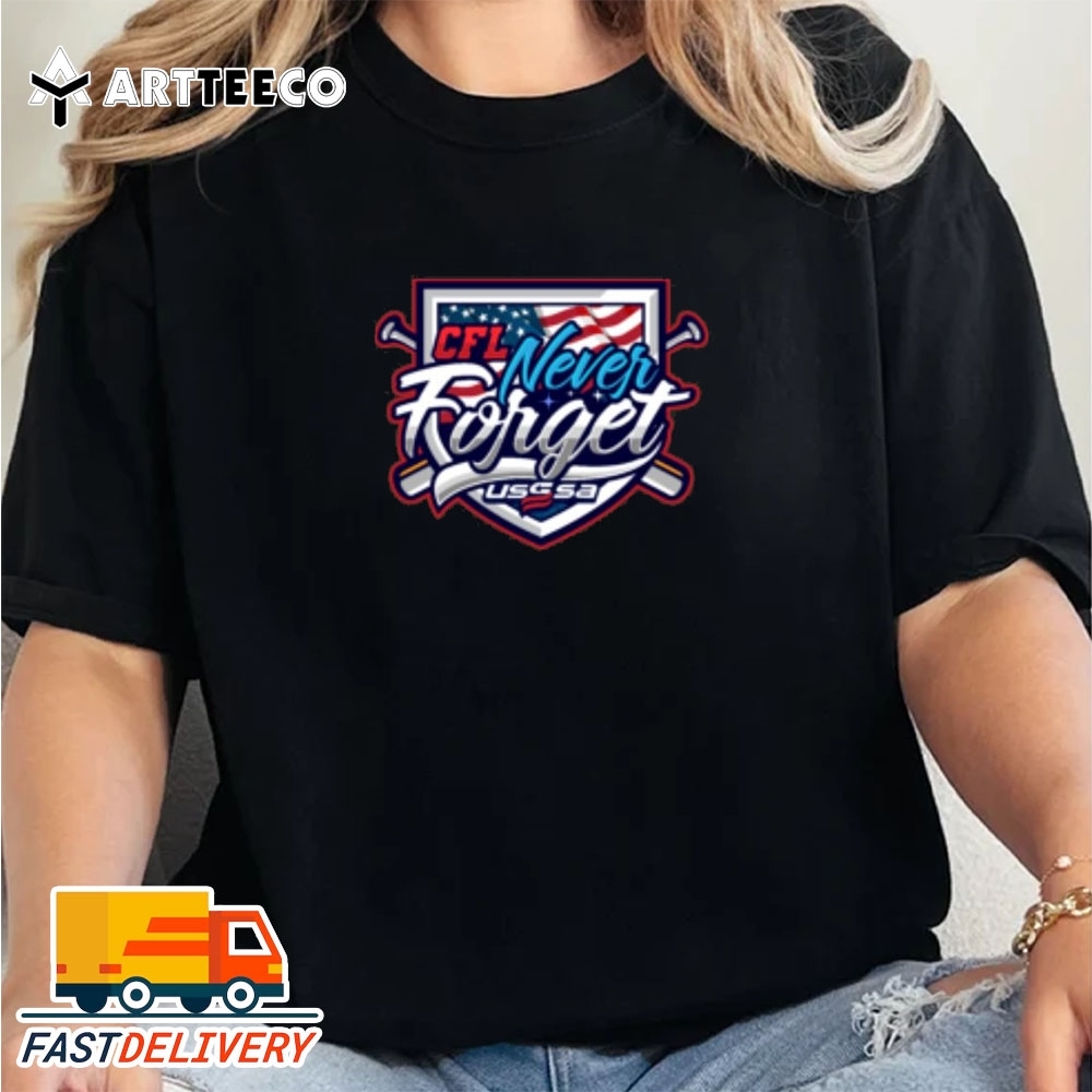 NEW USSSA CFL USSSA Never Forget Sep 7 8 2024 Vintage T Shirt Treding