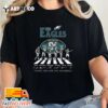 Philadelphia Eagles 91 Years 1933 2024 The Memories Of Legends Abbey Road Signatures Retro T Shirt Trending Shirt 2024