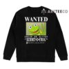 Wanted Dead Or Alive Kermit D Frog T Shirt Trending Tee 2024 2