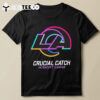 2024 Nfl Crucial Catch Club Los Angeles Rams T Shirt