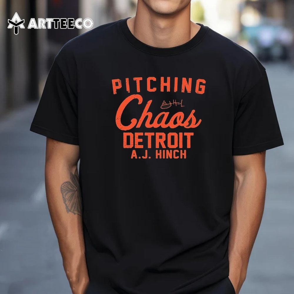 AJ Hinch Pitching Chaos T Shirt