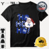 Air Force Falcons Ho Ho Ho Santa Claus Christmas Retro T Shirt 3