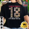 Alabama Crimson Tide Football National Champions It's What We Do 2024 Shirt 2