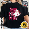 Alabama Crimson Tide Ho Ho Ho Santa Claus Christmas Retro T Shirt 2