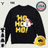 Appalachian State Mountaineers Ho Ho Ho Santa Claus Christmas Retro T Shirt 4