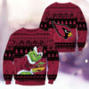 Arizona Cardinals Football Grinch Christmas Ugly Sweater