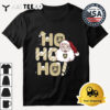 Army Black Knights Ho Ho Ho Santa Claus Christmas Retro T Shirt 3