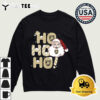 Army Black Knights Ho Ho Ho Santa Claus Christmas Retro T Shirt 4