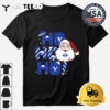 BYU Cougars Ho Ho Ho Santa Claus Christmas Retro T Shirt 3