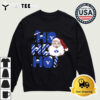 BYU Cougars Ho Ho Ho Santa Claus Christmas Retro T Shirt 4