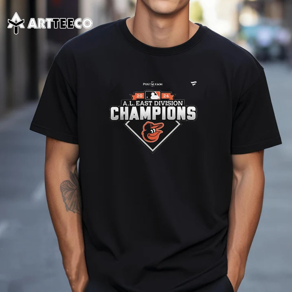 Baltimore Orioles 2024 Al East Division Champions Locker Room Unisex Vintage T Shirt