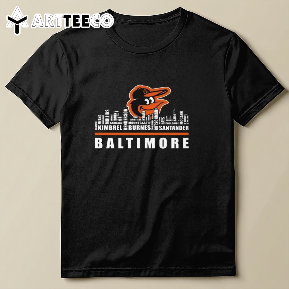 Baltimore Orioles The Players Of The Team T Shirt