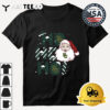 Baylor Bears Ho Ho Ho Santa Claus Christmas Retro T Shirt 3